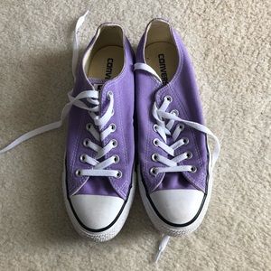 lavender converse
